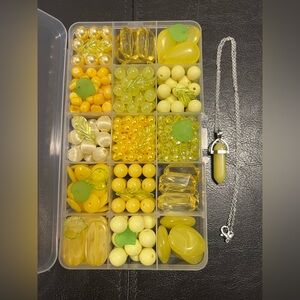 Craft Beads, LEMON DROPS - NOT SOUR, Jewelry Supplies, loose bulk beads